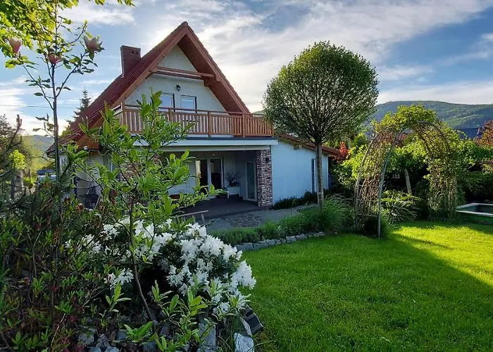 אכסניה Lawendowe Wzgorze 21 Dom Z Jacuzzi Na Wylacznosc וגיירסקה גורקה